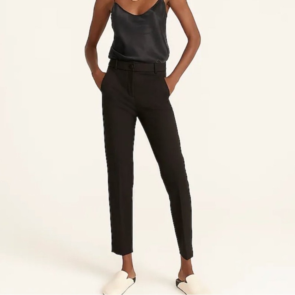 J.Crew Cameron Black Dress Pants Size 2